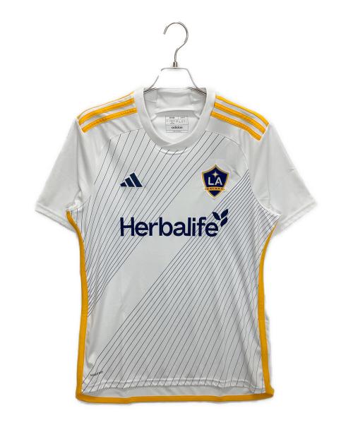 adidas (アディダス) LAギャラクシー 24/25 ホーム JL5825 サッカーユニフォーム ホワイト サイズ:3L