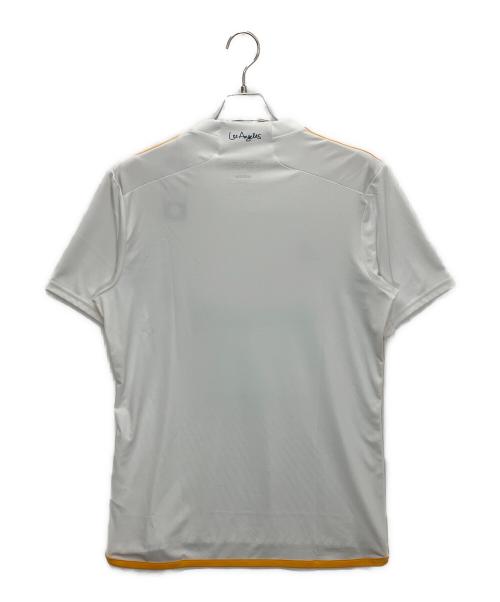 adidas (アディダス) LAギャラクシー 24/25 ホーム JL5825 サッカーユニフォーム ホワイト サイズ:3L