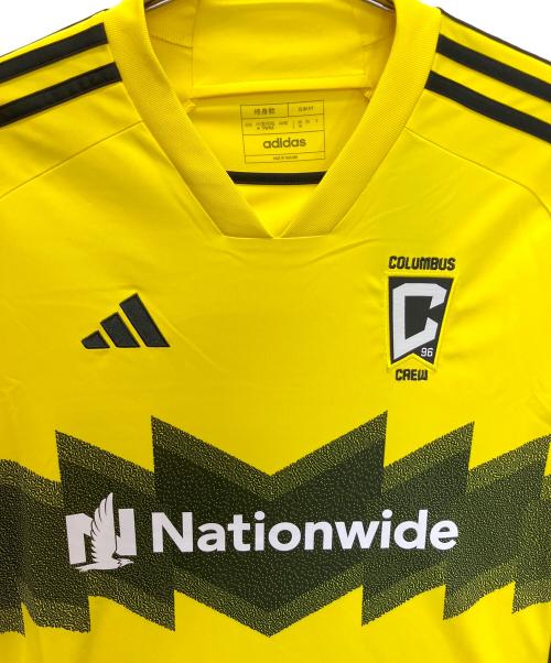adidas (アディダス) HZ6185 コロンバス・クルーSC 24/25 ホームユニフォーム サッカーユニフォーム イエロー サイズ:L