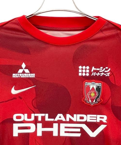 NIKE(ナイキ) 浦和レッズ 2025 プレマッチトップ サッカーユニフォーム レッド サイズ:L