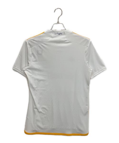 adidas (アディダス) LAギャラクシー 24/25 ホームユニフォーム JL5825 サッカーユニフォーム ホワイト サイズ:L