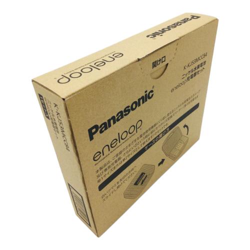 Panasonic(パナソニック) エネループ ニッケル水素電池充電器セット(12本） K-KJ53MCC84