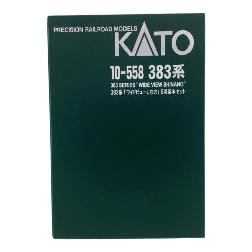 KATO (カトー) Nゲージ 383系 ワイドビューしなの 車両セット(6両編成) 10-558