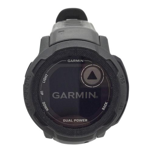 GARMIN (ガーミン) タフネスGPSウォッチ Instinct 2 Dual Power Graphite