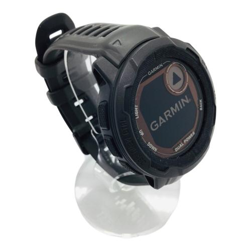GARMIN (ガーミン) タフネスGPSウォッチ Instinct 2 Dual Power Graphite