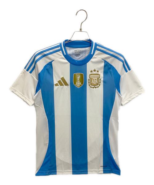 adidas (アディダス) IP8409 サッカーユニフォーム ホワイト×ブルー サイズ:M