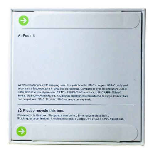 Apple (アップル) AirPods4 MXP63J/A