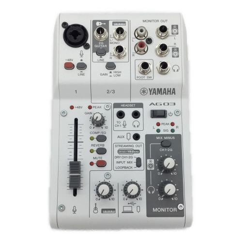 YAMAHA (ヤマハ) ミキサー AG03MK2