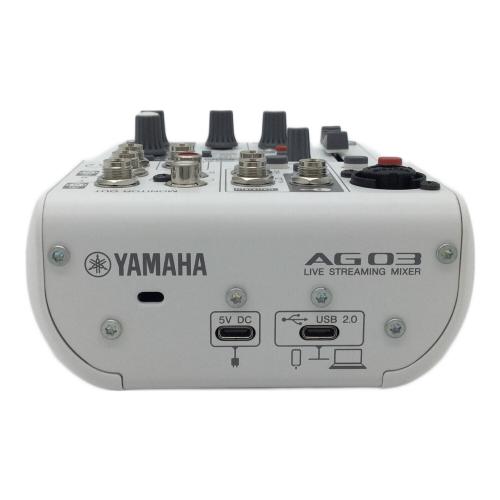 YAMAHA (ヤマハ) ミキサー AG03MK2