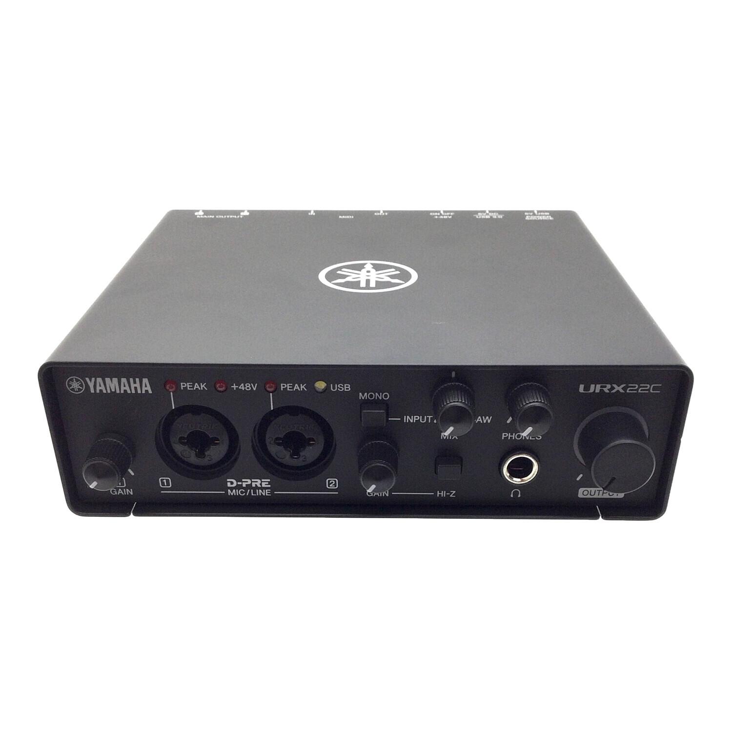 【ほぼ未使用】YAMAHA ヤマハ URX22C オーディオインターフェース YAMAHA (ヤマハ) オーディオインターフェイス URX22C｜トレファクONLINE