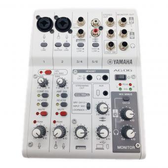 YAMAHA (ヤマハ) ライブストリーミングミキサー AG06MK2　