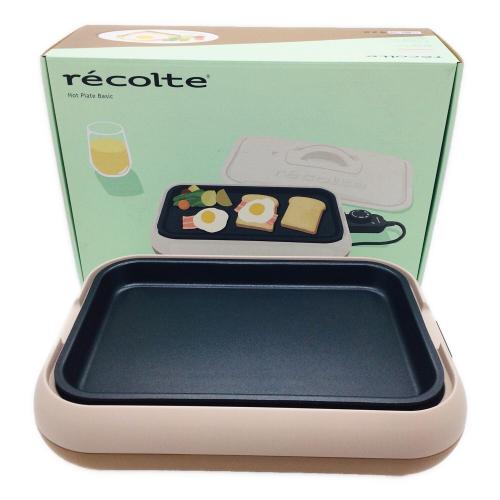recolte (レコルト) ホットプレート RHP-3 オプション3点付