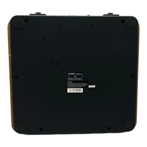 ion (イオン) MaxLP スピーカー搭載オールインワンUSBレコードプレーヤー