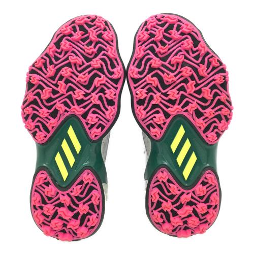 adidas (アディダス) ゴルフシューズ IG8751 コードカオス 25 BOA レディース SIZE 22.5cm ホワイト×グリーン