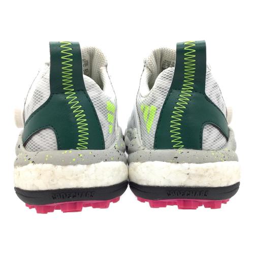 adidas (アディダス) ゴルフシューズ IG8751 コードカオス 25 BOA レディース SIZE 22.5cm ホワイト×グリーン