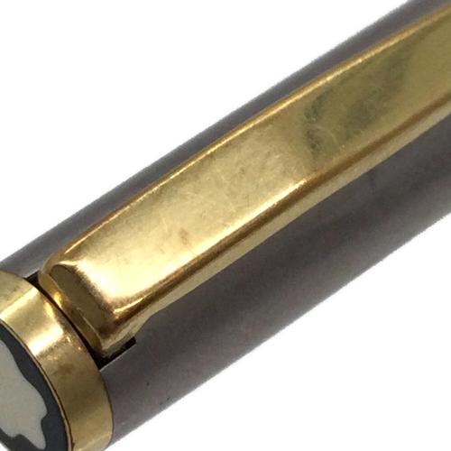 MONTBLANC (モンブラン) 万年筆 ペン先14K シルバー×ゴールド