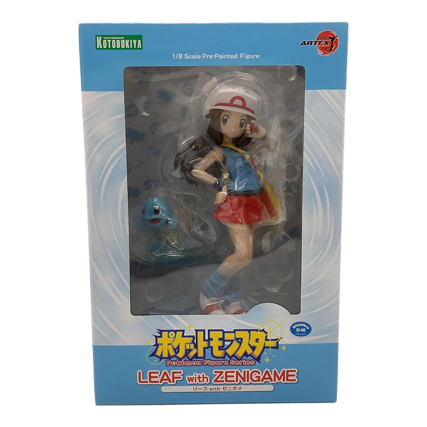 【新品未開封】ARTFX J 『ポケモン』シリーズ リーフ with ゼニガメ ポケットモンスター リーフ with ゼニガメ フィギュア ARTFX J