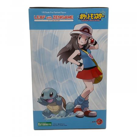 ポケットモンスター リーフ with ゼニガメ フィギュア ARTFX J