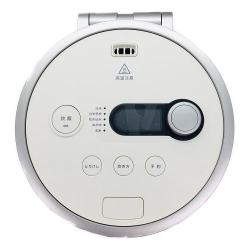 BALMUDA (バルミューダ) BALMUDA The Gohan マイコン炊飯ジャー K08A-WH 2022年製 3合(0.54L)