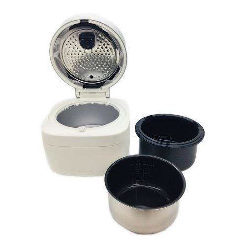 BALMUDA (バルミューダ) BALMUDA The Gohan マイコン炊飯ジャー K08A-WH 2022年製 3合(0.54L)