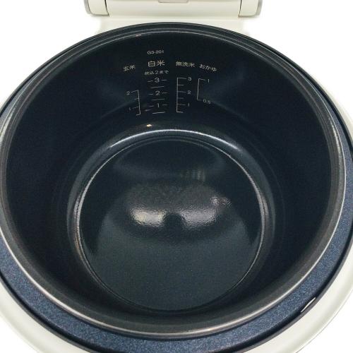 BALMUDA (バルミューダ) BALMUDA The Gohan マイコン炊飯ジャー K08A-WH 2022年製 3合(0.54L)