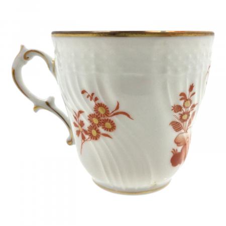 【高級】Richard Ginori レッドコック 湯呑 カップ 2客セット RICHARD GINORI (リチャードジノリ) カップ&ソーサー レッドコック