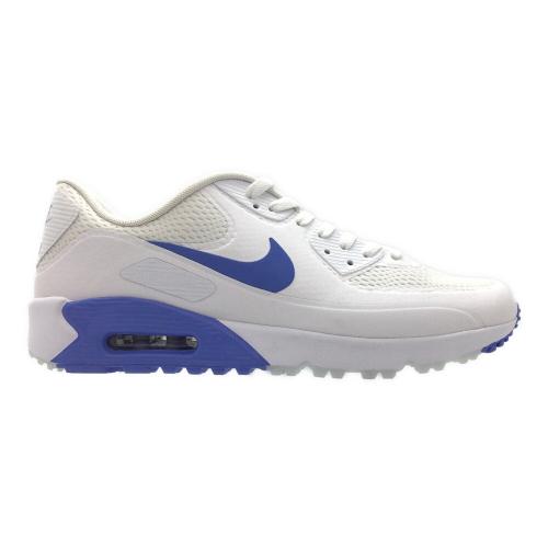 NIKE (ナイキ) ゴルフシューズ HV9305-100 エア マックス 90 G ゴルフシューズ メンズ SIZE 28.5cm ホワイト×パープル