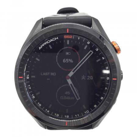 GARMIN (ガーミン) Approach S62 ゴルフGPSナビ ケーブル付属 ブラック
