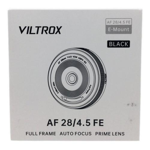 viltrox (ビルトロックス) レンズ AF 28mm F4.5