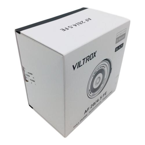 viltrox (ビルトロックス) レンズ AF 28mm F4.5