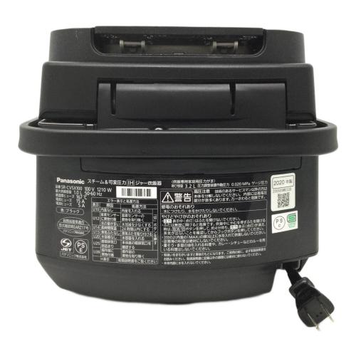 Panasonic (パナソニック) スチーム&可変圧力IHジャー炊飯器 SR-CVSX100 2020年製 1.5合 3.2L