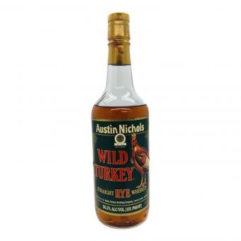 WILD TURKEY STRAIGHT RYE ウィスキー 旧ボトル 750ml