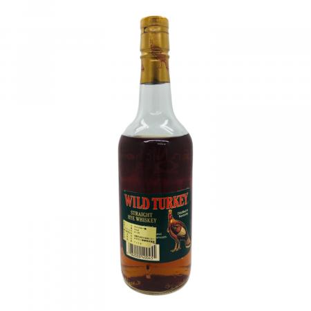 WILD TURKEY STRAIGHT RYE ウィスキー 旧ボトル 750ml｜トレファクONLINE
