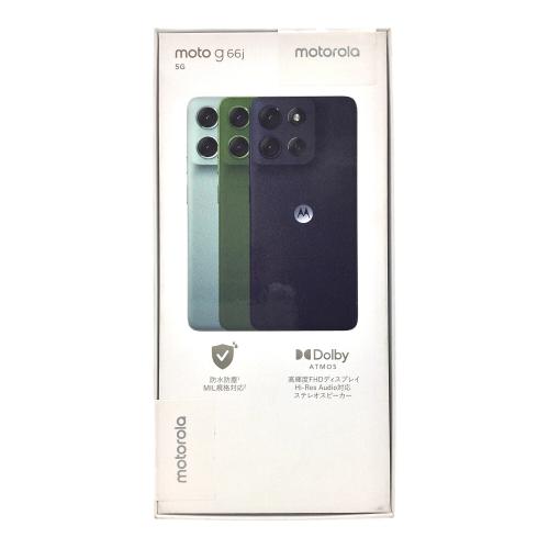MOTOROLA (モトローラ) moto g 66j 5G ブラックオイスター