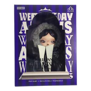 POP MART (ポップマート) SKULLPANDA x Wednesday ぬいぐるみ (ネヴァーモア学園制服バージョン) ヌイグルミ