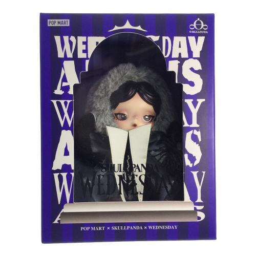 POP MART (ポップマート) SKULLPANDA x Wednesday ぬいぐるみ (ネヴァーモア学園制服バージョン) ヌイグルミ