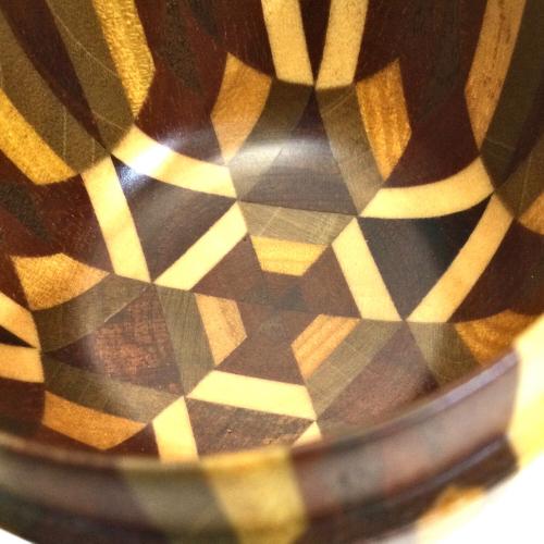 箱根寄木細工 (ハコネヨセギザイク) 茶器 茶入れ