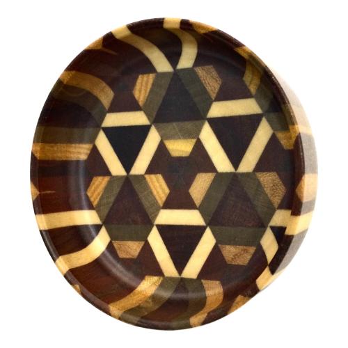 箱根寄木細工 (ハコネヨセギザイク) 茶器 茶入れ