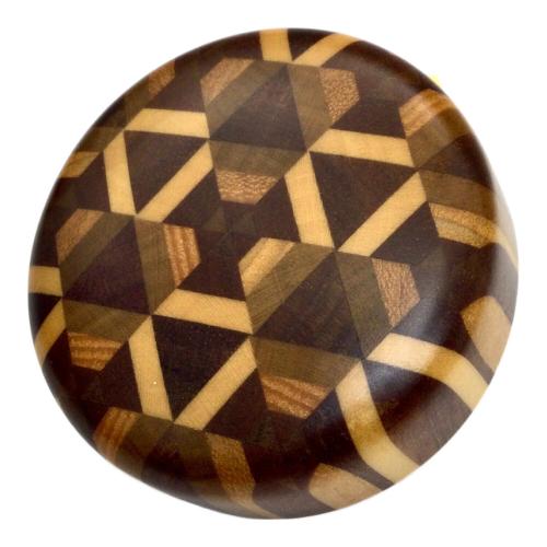 箱根寄木細工 (ハコネヨセギザイク) 茶器 茶入れ