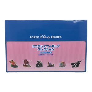 Disney RESORT (ディズニーリゾート) ミニチュアフィギュアコレクション6個セット ディズニーグッズ