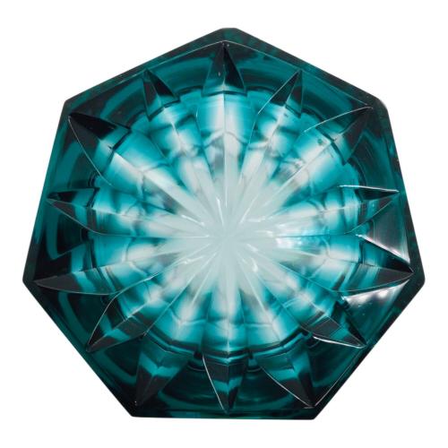 島津切子 (シマヅキリコ) ショットグラス 色被せグラス