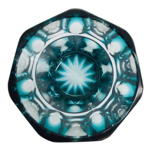 島津切子 (シマヅキリコ) ショットグラス 色被せグラス