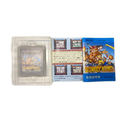 ドンキーコング ゲームボーイ用ソフト -