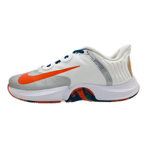 NIKE (ナイキ) Air Zoom GP Turbo テニスシューズ CK7513-104 メンズ SIZE 26cm ホワイト×オレンジ