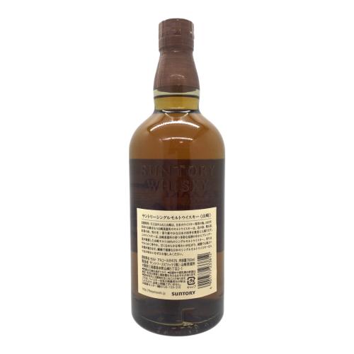 サントリー 山崎 700ml ジャパニーズウィスキー