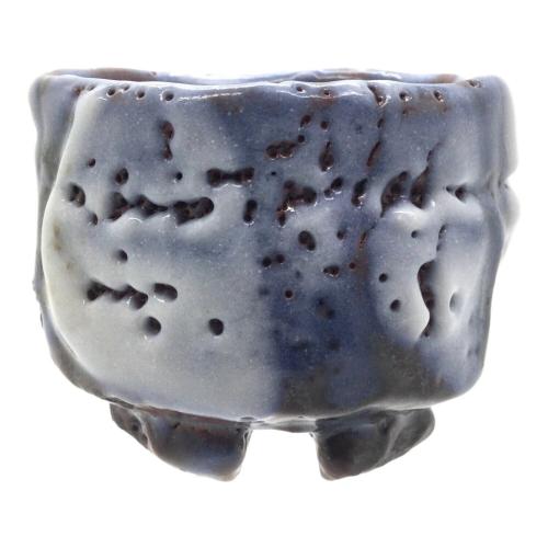 美濃焼(ミノヤキ) 盃 白群志野割高台 林正太郎