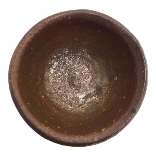 備前焼(ビゼンヤキ) ぐい呑み 人間国宝 藤原雄 備前酒杯