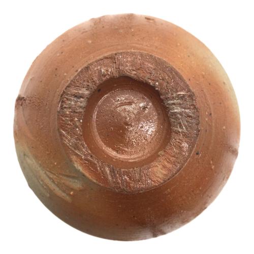 備前焼(ビゼンヤキ) ぐい呑み 人間国宝：藤原雄 備前酒杯