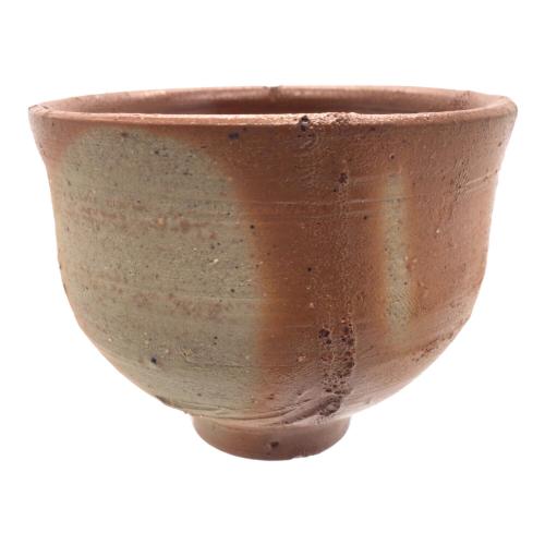 備前焼(ビゼンヤキ) ぐい呑み 人間国宝：藤原雄 備前酒杯