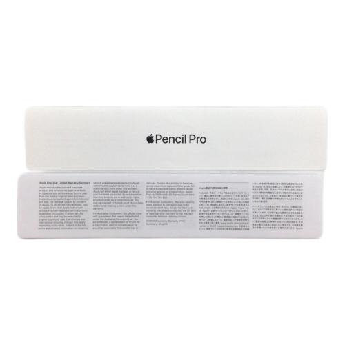 Apple (アップル) Apple Pencil Pro MX2D3ZA/A iPad Pro 13インチ/11インチ、iPad Air 13インチ/11インチ対応